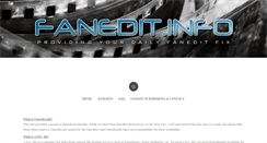 Desktop Screenshot of fanedit.info