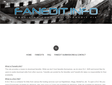 Tablet Screenshot of fanedit.info